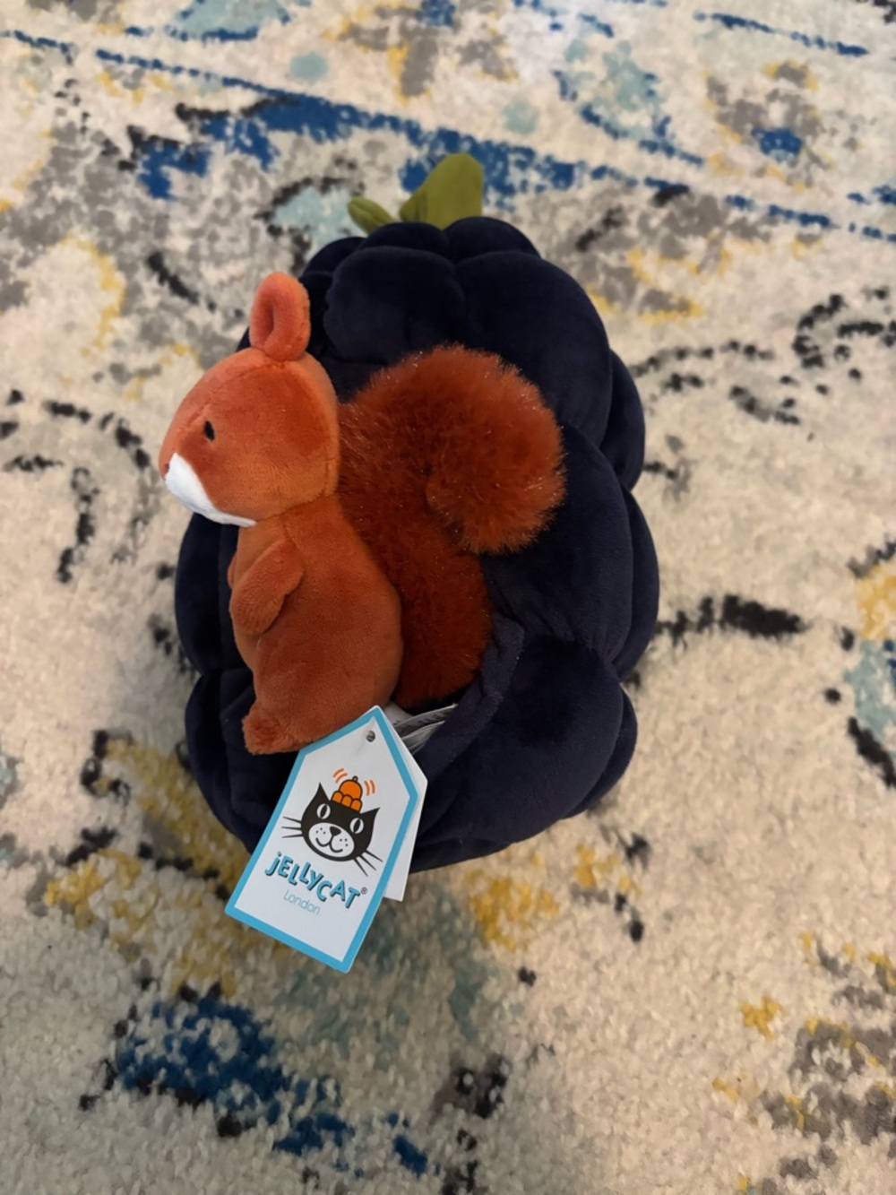 Jellycat NWT Retired Brambling Squirrel - Picture 2 of 5